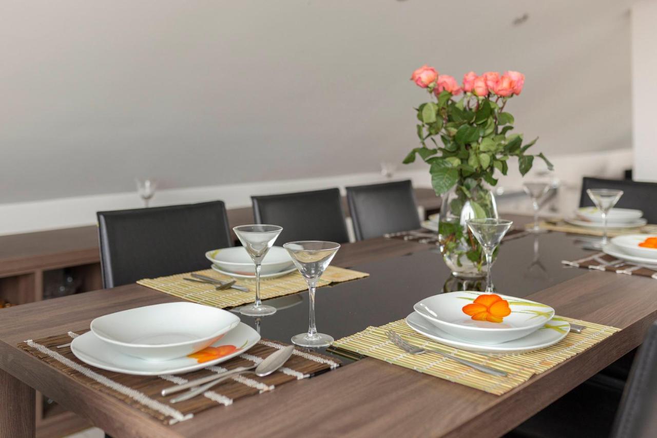 Apartment Mountain Sunrise Skofja Loka Bagian luar foto